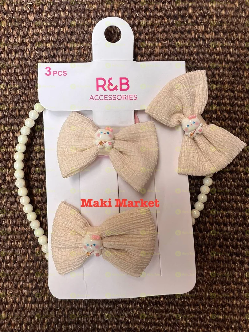 ኳሊቲ ቲያራ ከ 2 ፀጉር ጌጥ ጋር