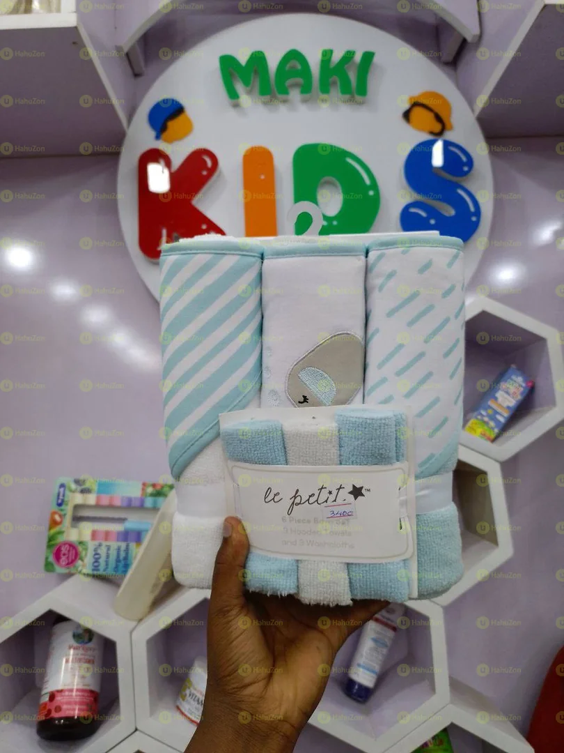 3 ፒስ ፎጣ ከመጠራረጊያ ጋር