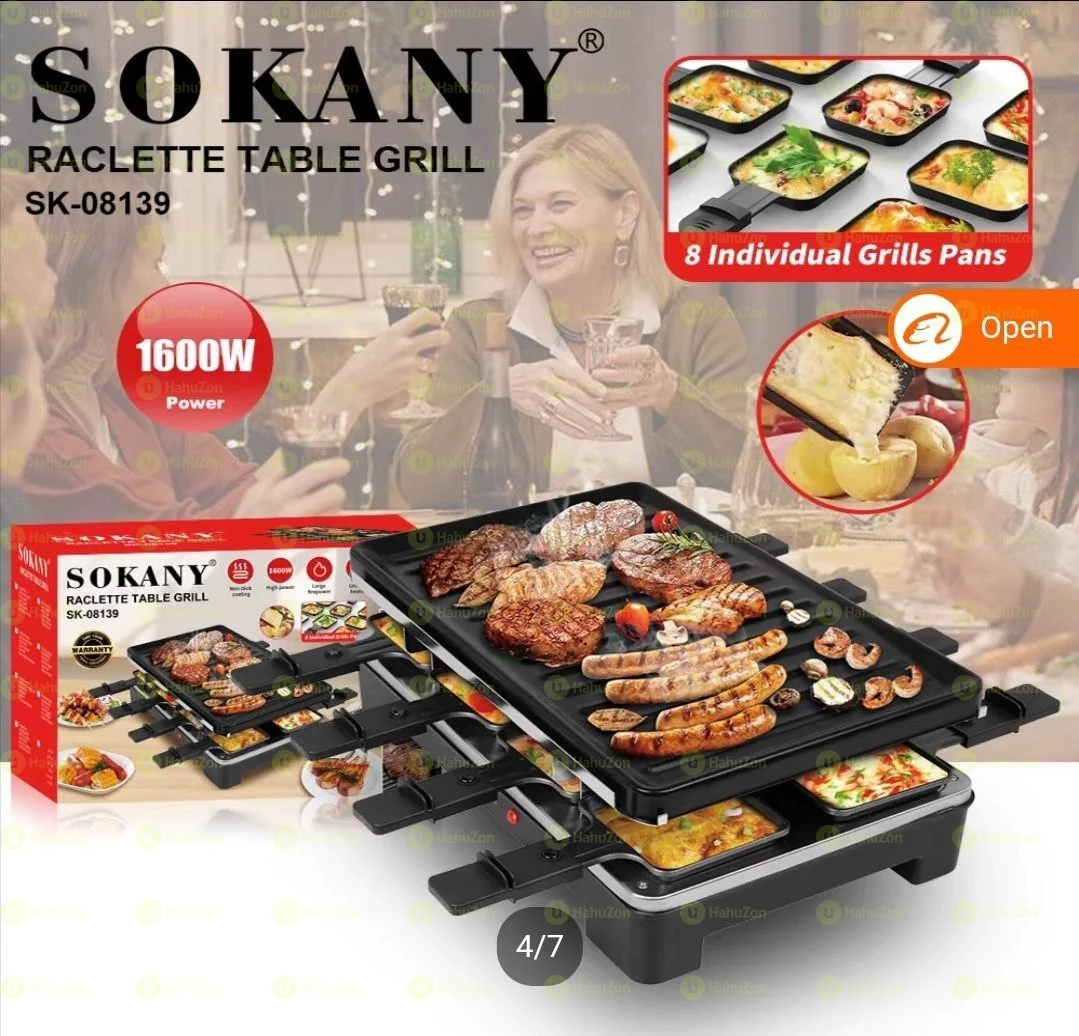 Sokany Raclette Table Grill