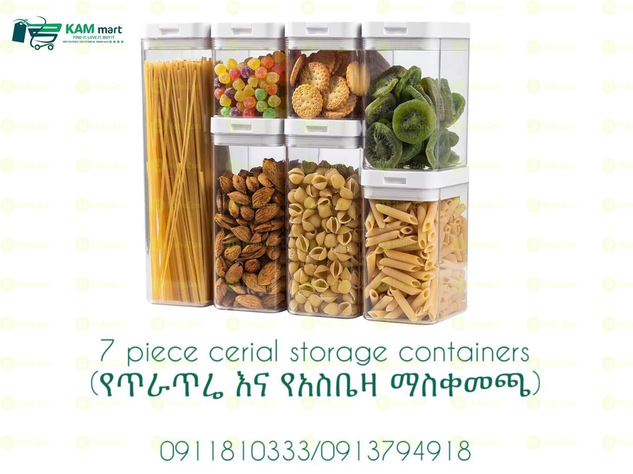 7pcs Food Storage Containers