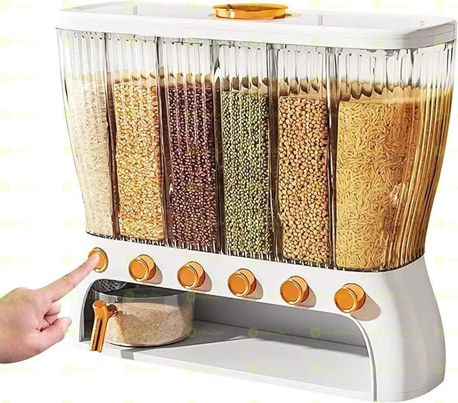 Multiple Dispenser For Cereals Grains and Pulse