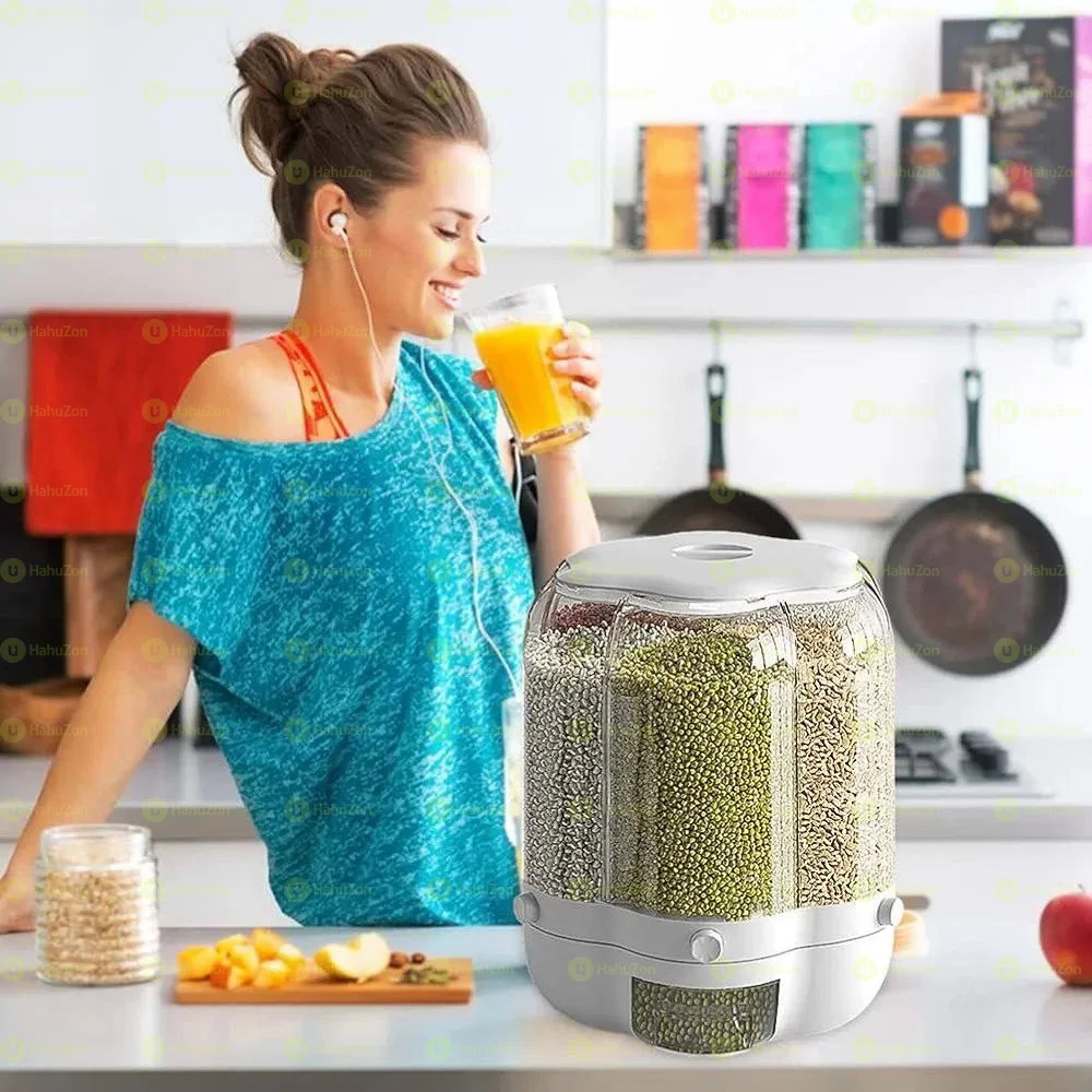 360° Rotating Grain Storage