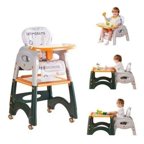 4 In 1 Baby High Chair For Baby Feeding
