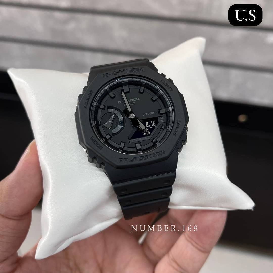 G-Shock GA2100-Full Black Colour In Stock