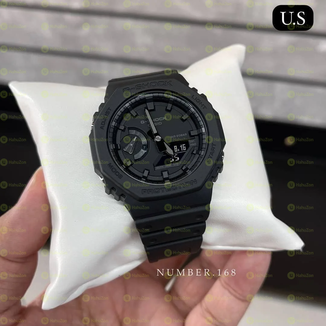 G-Shock GA2100-Full Black Colour In Stock