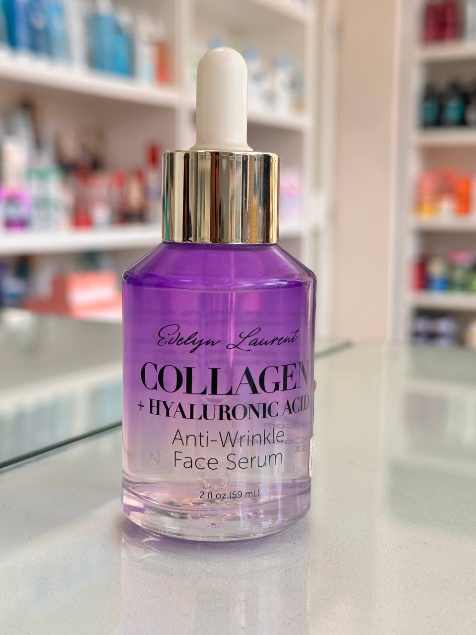 COLLAGEN + HYALURONIC ACID FACE SERUM