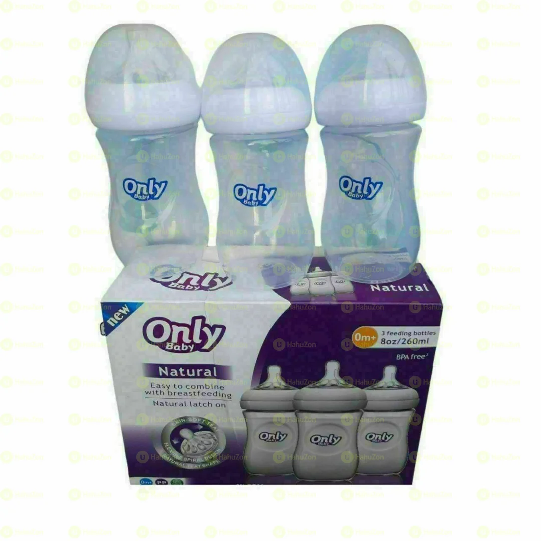 3 pc Only Baby Feeding Bottles