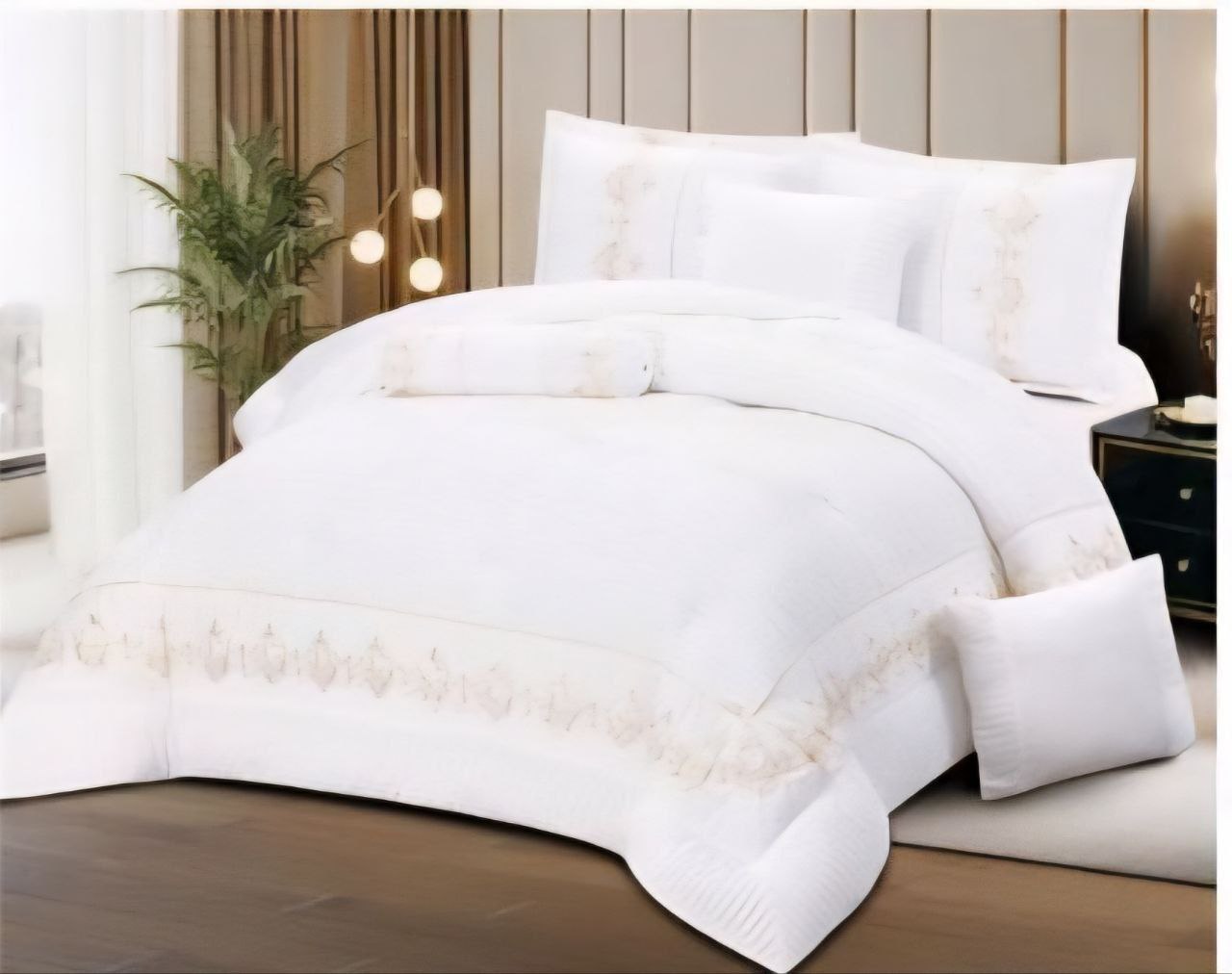7 Pcs Comforter Set