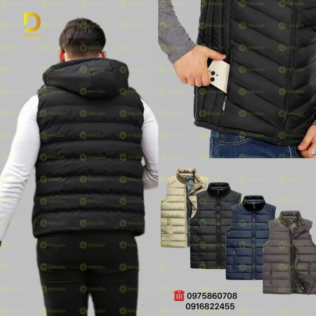 Waterproof Sleeveless Puffer Jacket