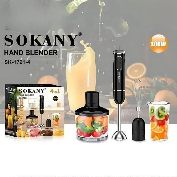 4 in 1 Sokany Hand Blender