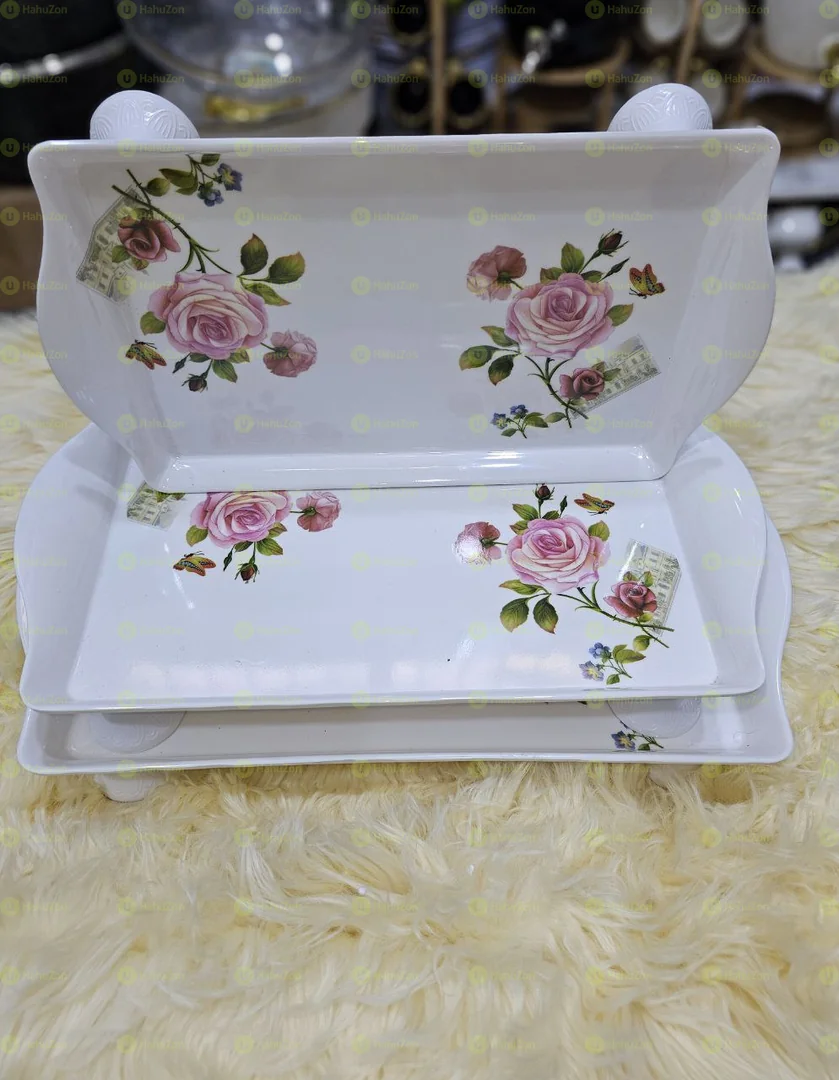 3 ፍሬ እንደ ሰርቪስ እንዲሁም እንደ ረከቦት መጠቀም የሚያስችል ምርጥ እቃ