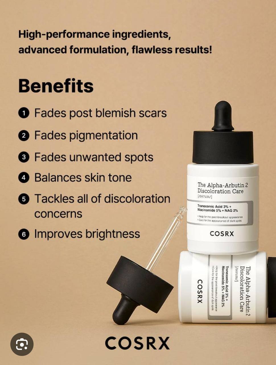 Cosrx Alpha-Arbutin 2%Discoloration Care