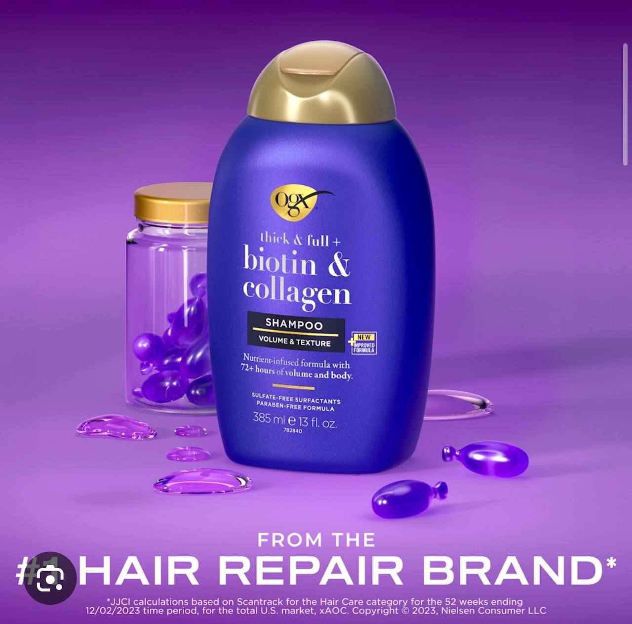 OGX Collagen & Biotin Shampoo