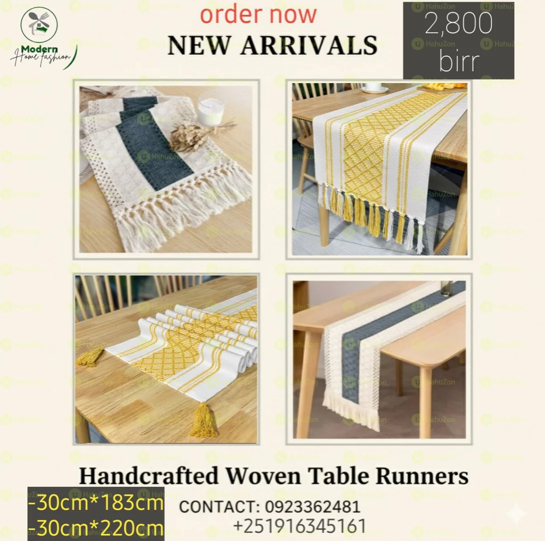 ዘመናዊ የጠረጴዛ ምንጣፎች