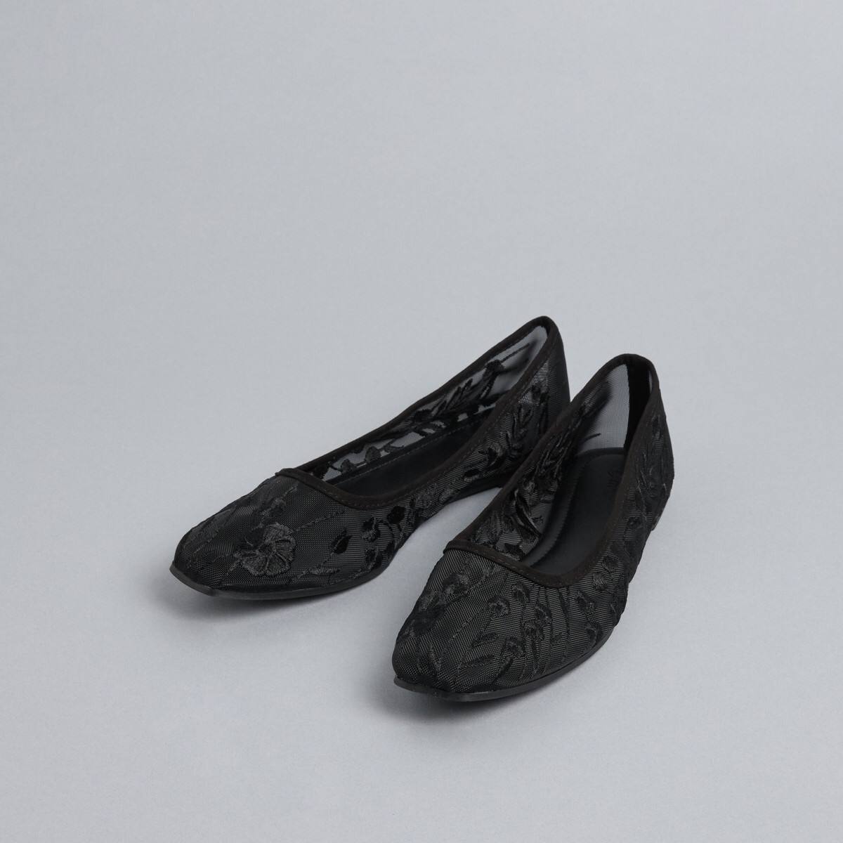 Max Floral Mesh Slip-On Ballerina Women's Shoes