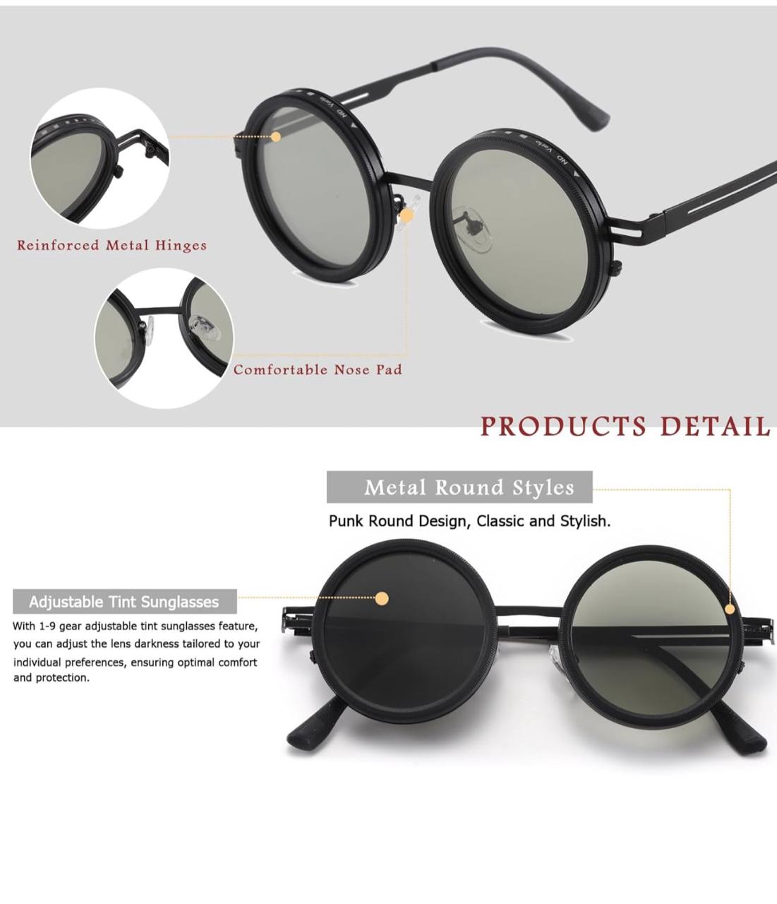 Adjustable Lens Eyeglass