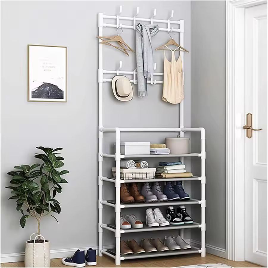New Simple Floor Clothes Rack