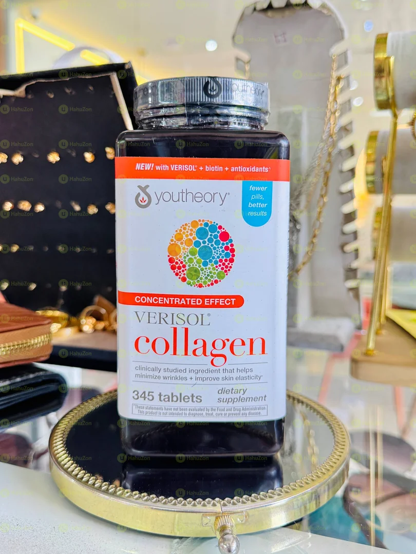 Youtheory Concentrated Effect Verisol Collagen Supplement Tablets