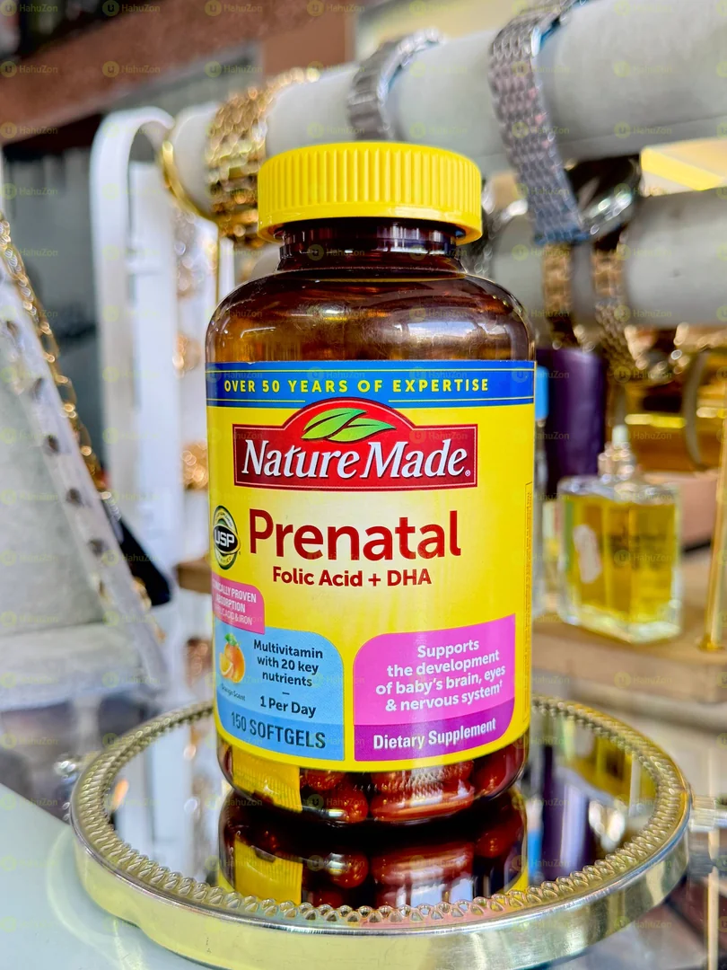 Nature Made Prenatal Multivitamin With Folic Acid + DHA Softgels