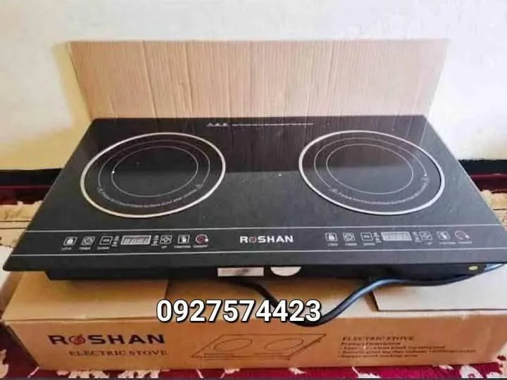 ሮሻን ባለ 2 ምድጃ ዲጂታል ስቶቭ