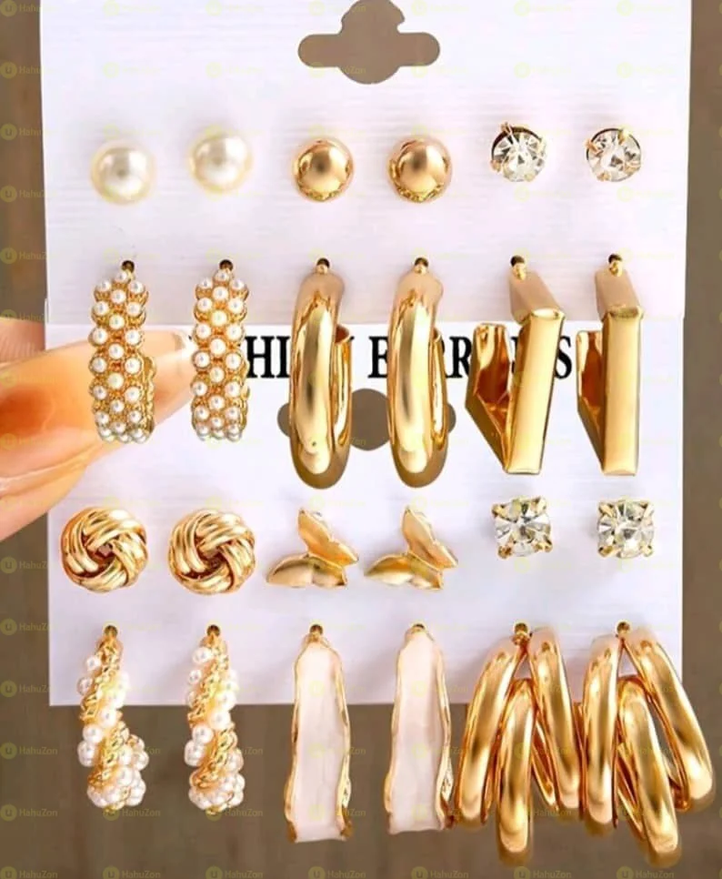 12 Set Earrings