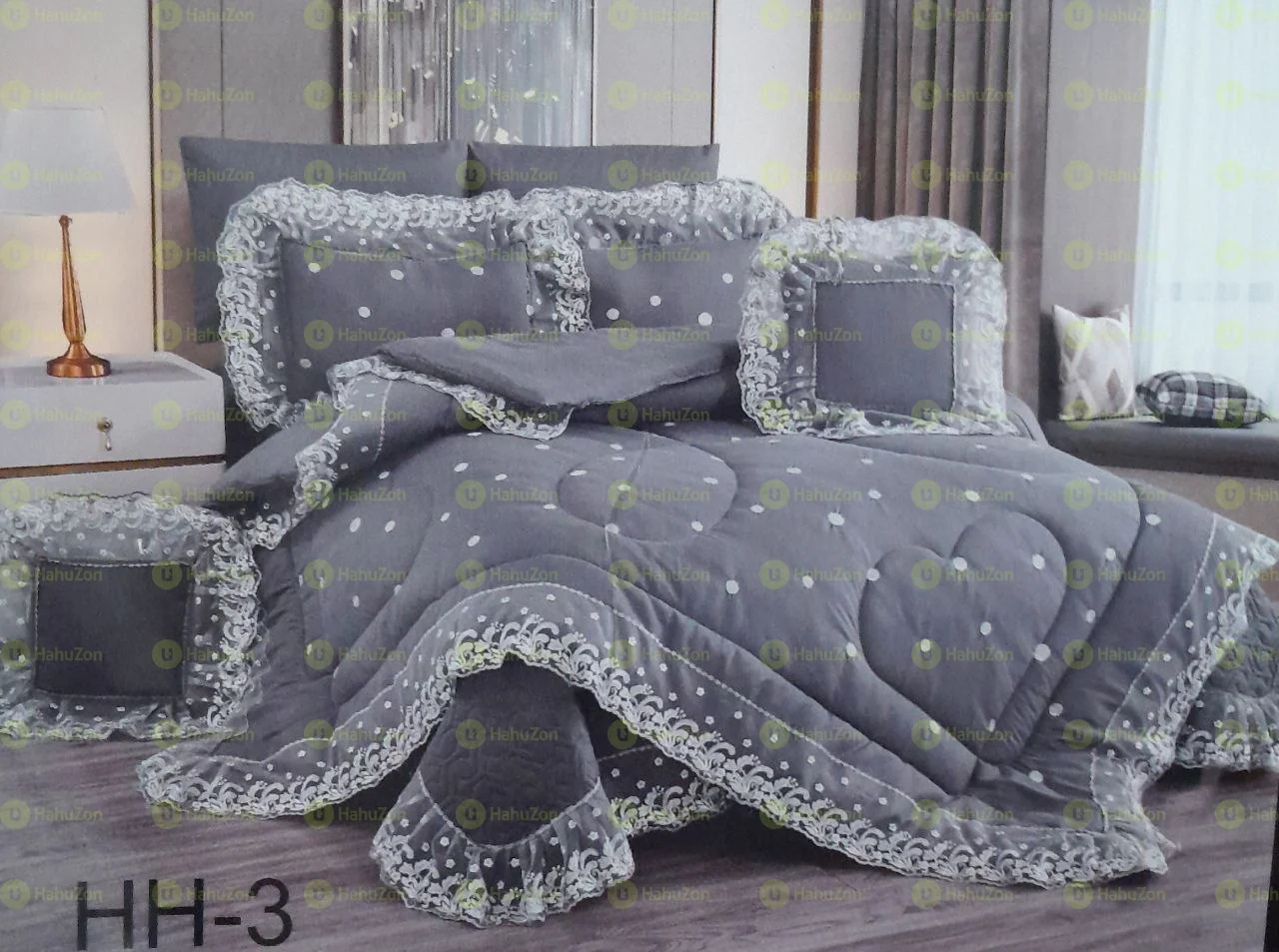 8 Pcs Comforter Set