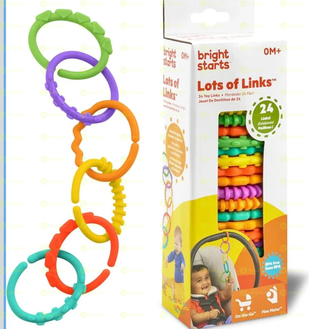 Bright Starts Lots of Links Rings Toys