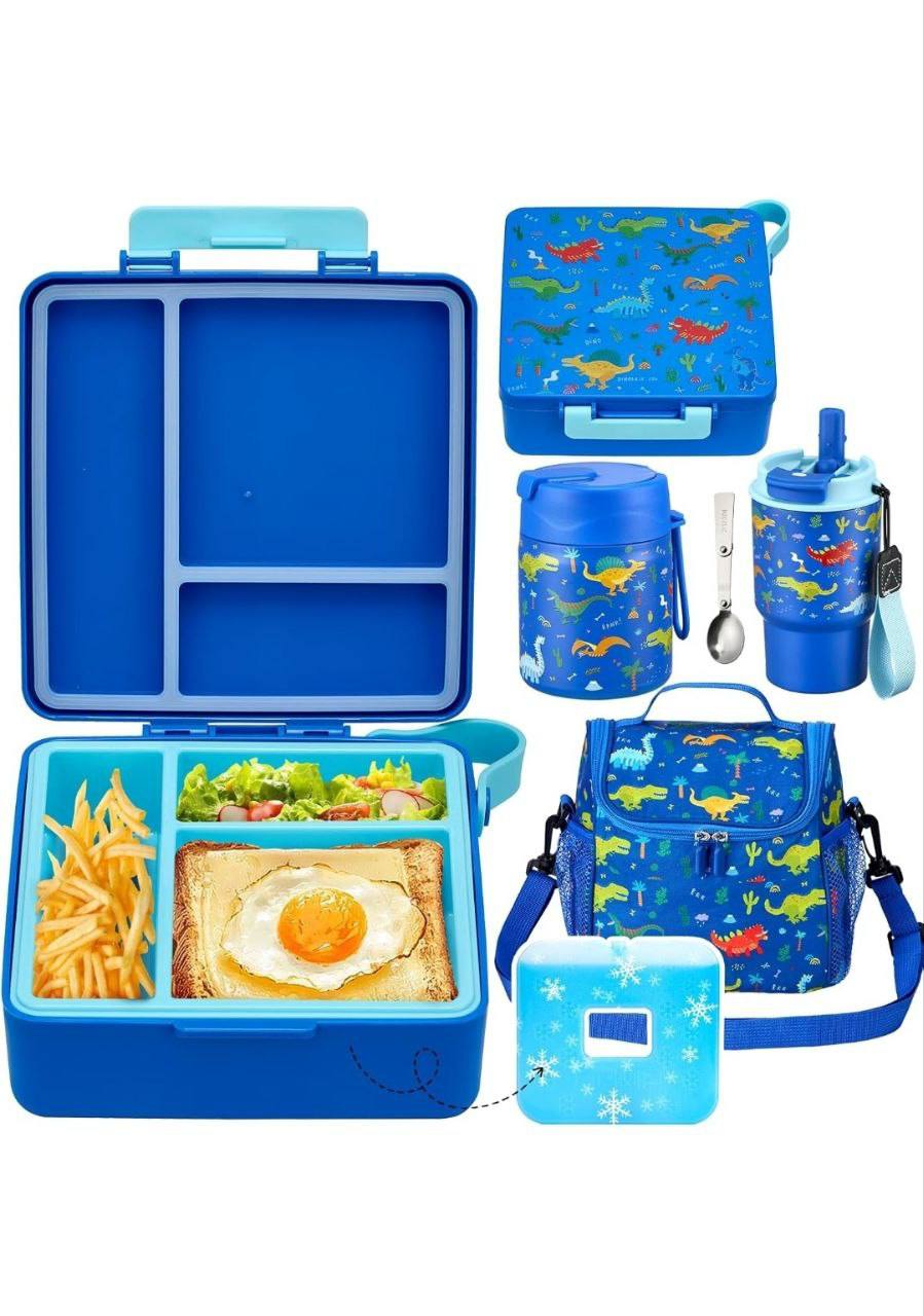 Lunch Box Set with Bento Box Container