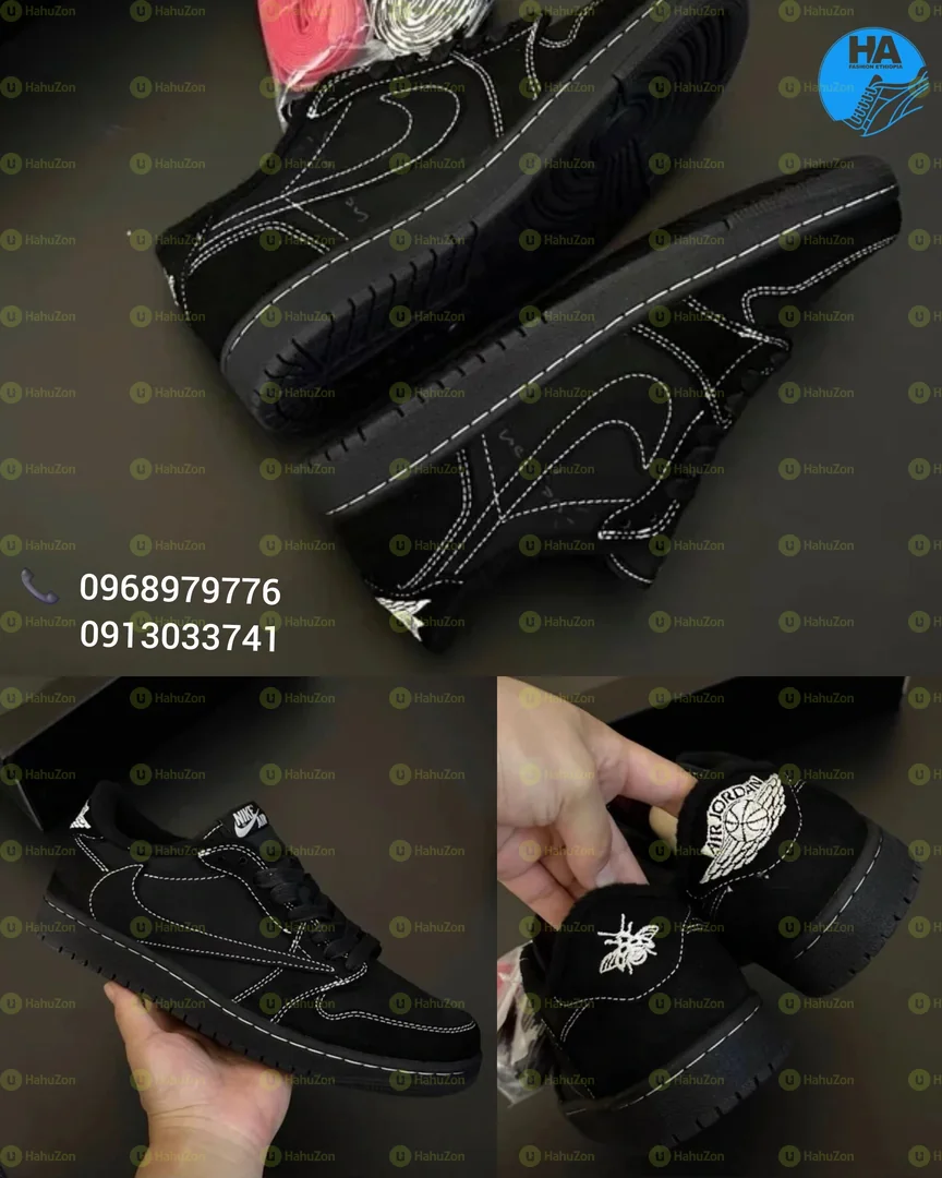 Travis Scott Black Phantom Men's Shoes