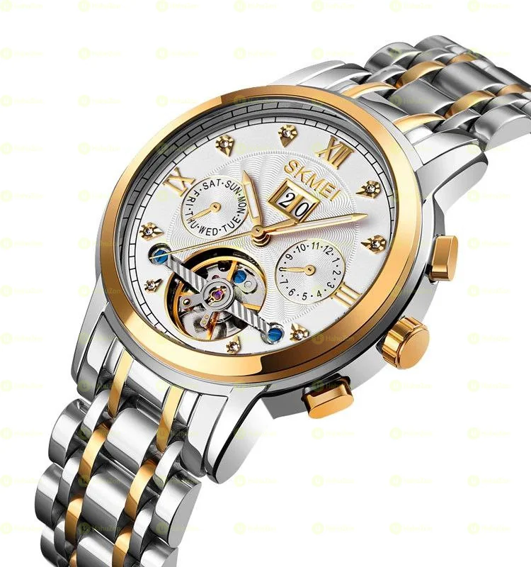 Skmei Moon Phase Automatic Mechanical Men's Watches