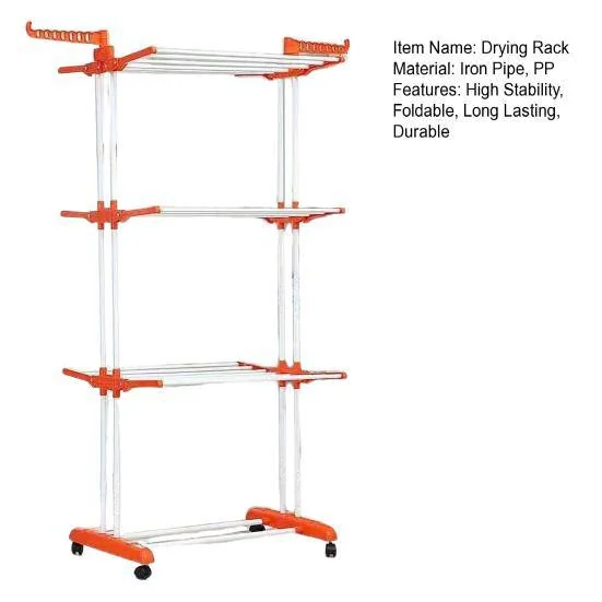 ባለ 3 ደረጃ የቤት ውስጥ ልብስ ማስጫ