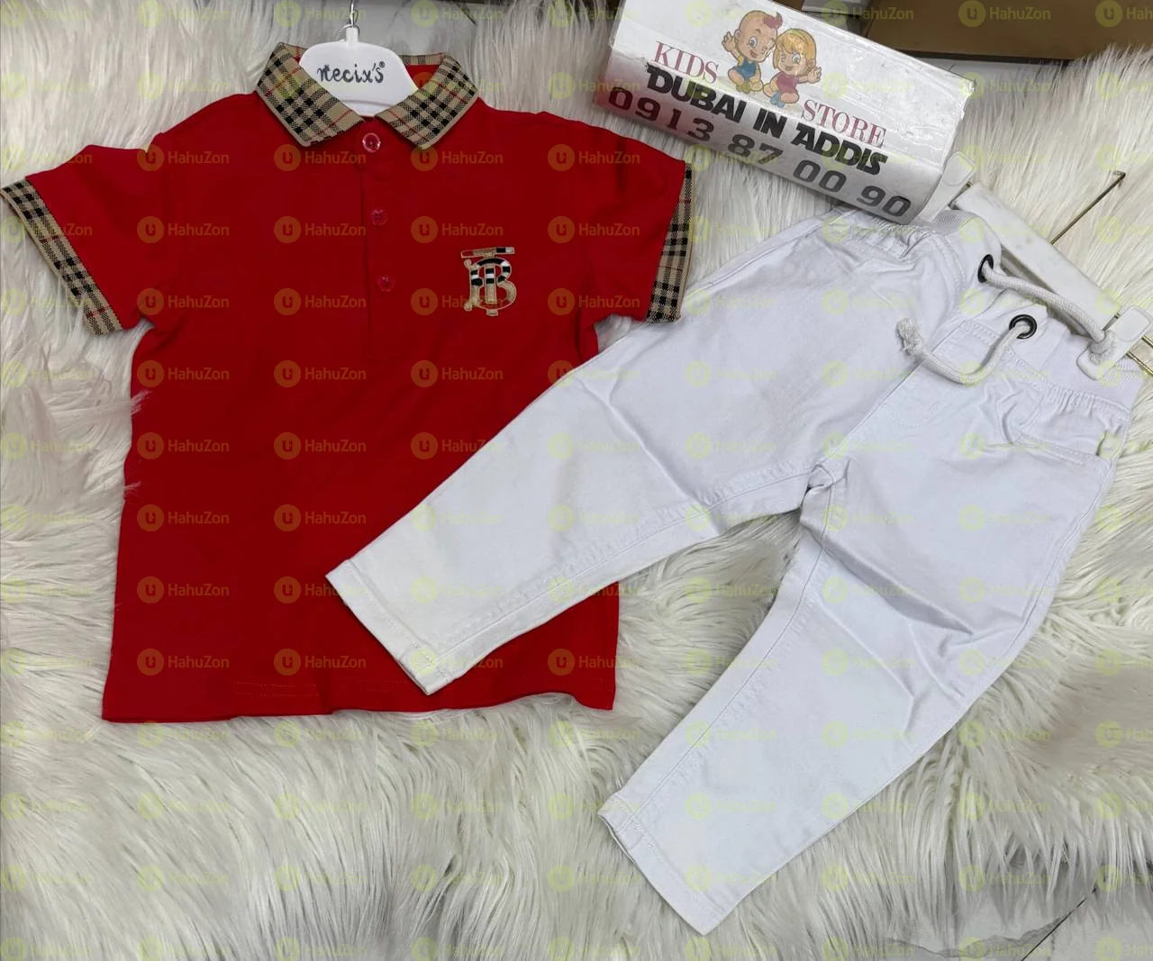 ቲሸርት እና ሱሪ