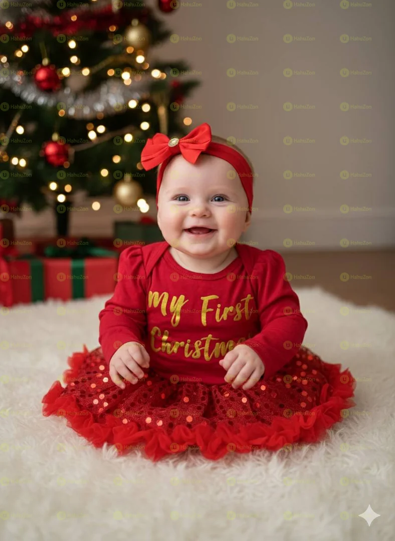 የልጆች ቀሚስ እና ሄድ ባንድ