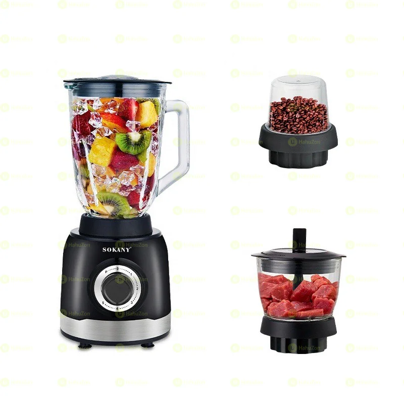SOKANY 3 in1 Multi-Purpose Blender