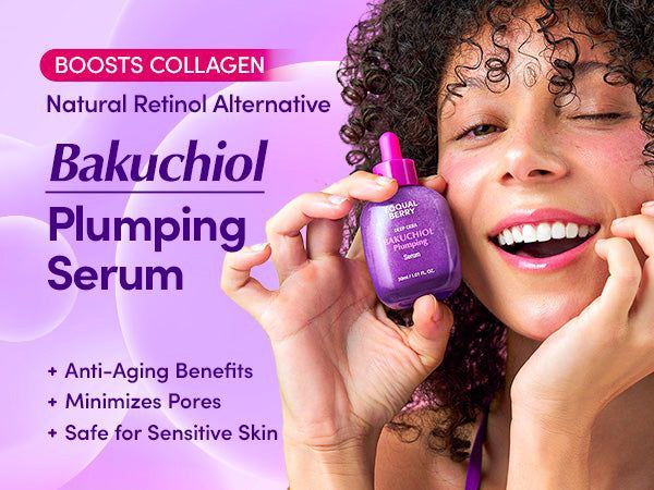 EQQUALBERRY Bakuchiol Plumping Face Serum