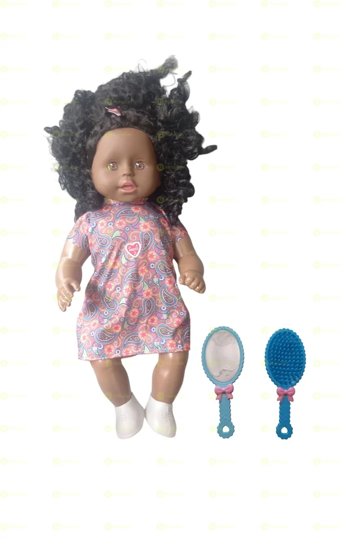 Afro Doll With Sound & Accessories