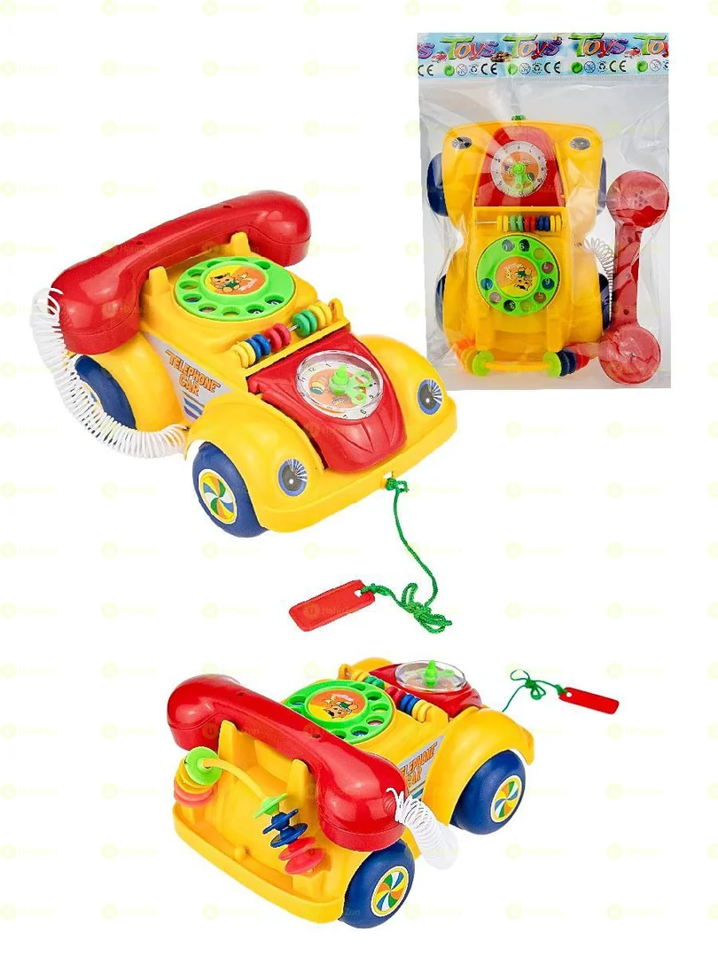 Pull String Toy Car