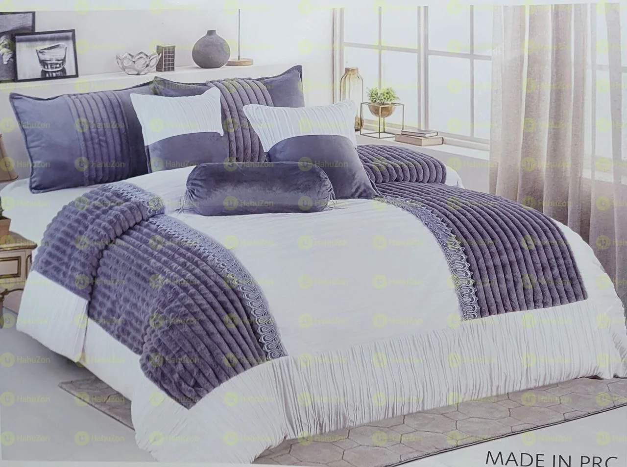 7 Pcs Comforter Set