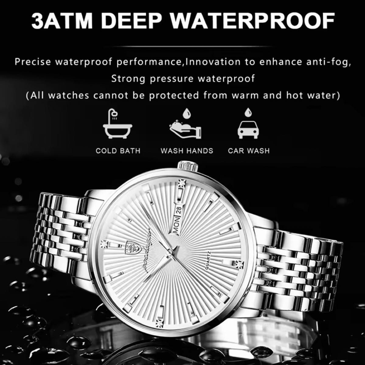 Poedagar Mens Fashion Men's Watches