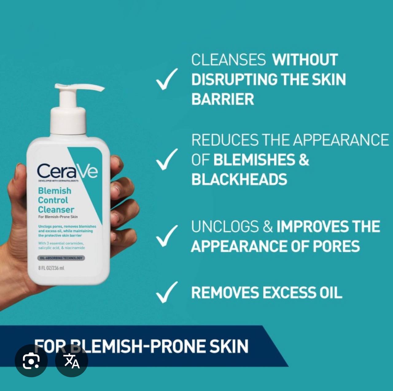 CeraVe Acne Control Cleanser