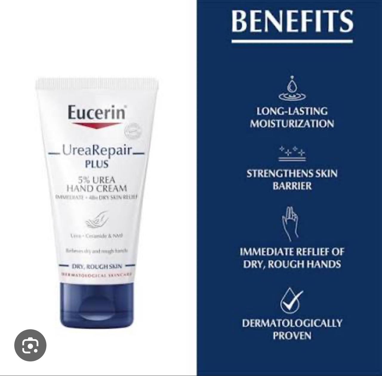 Eucerin UreaRepair PLUS 5% Urea Hand Cream