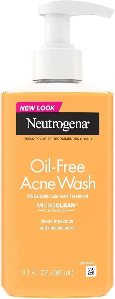 Neutrogena Oil-Free Acne Face Wash With 2% Salicylic Acid  269ml