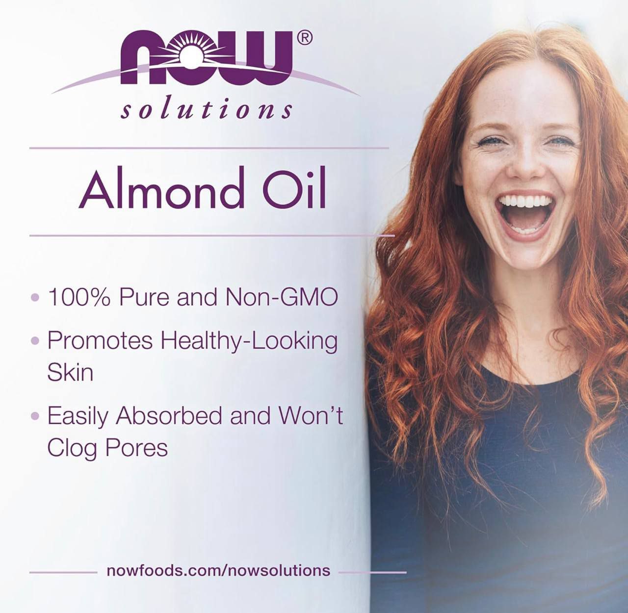 Now Solutions Sweet Almond Oil 473ml