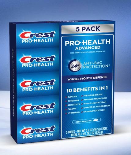 Crest Pro Health Advanced Toothpaste