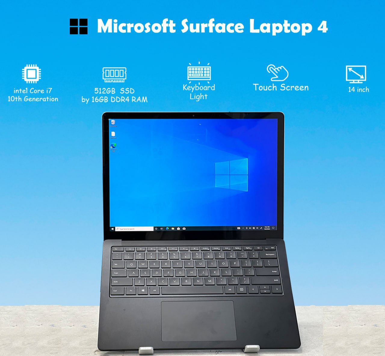 Microsoft Surface 3Intel Core i7 10th Generation Laptop