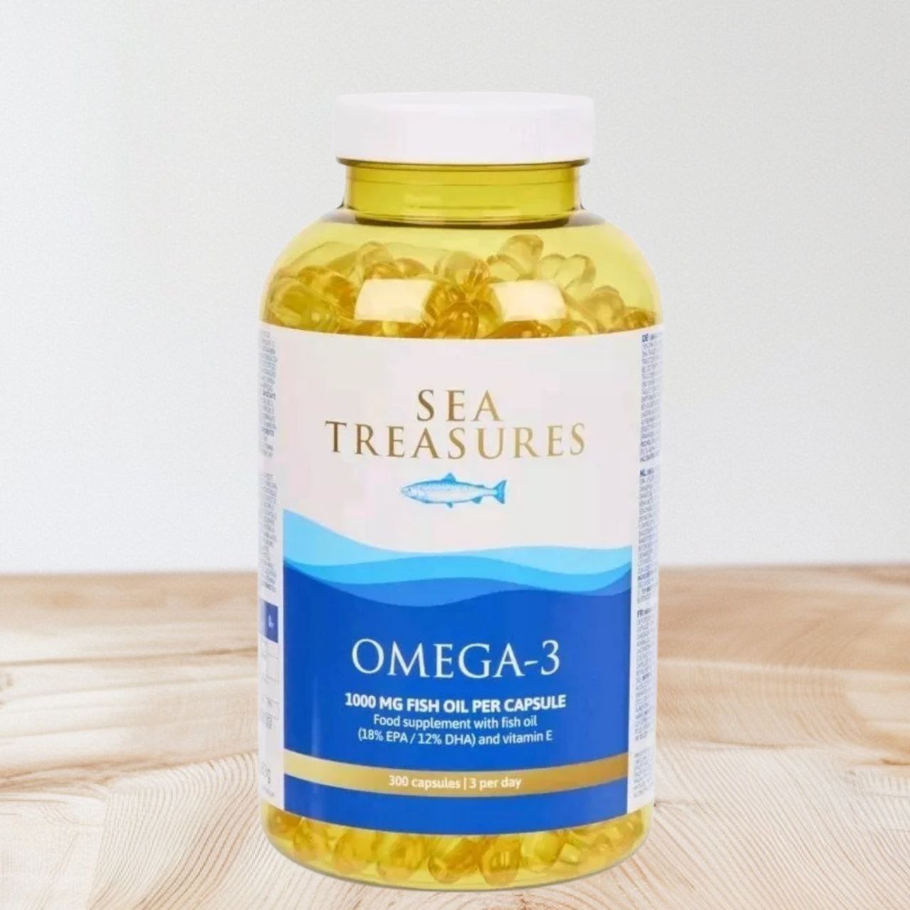 Sea Treasures  Omega-3 1000mg Per Softgel