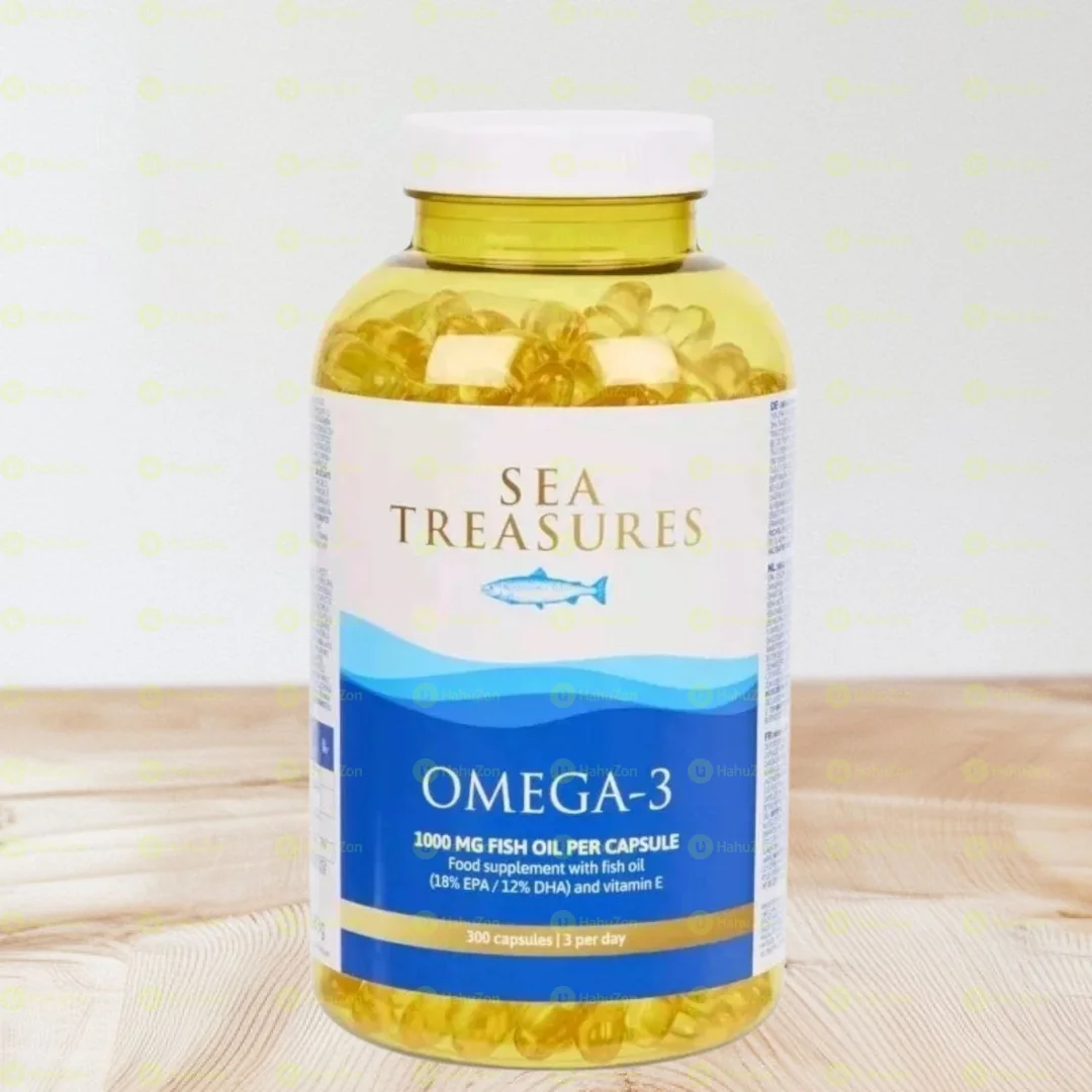 Sea Treasures  Omega-3 1000mg Per Softgel
