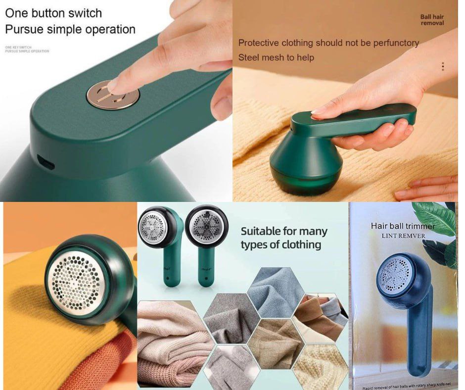 Rechargeable Clothes Lint Remover