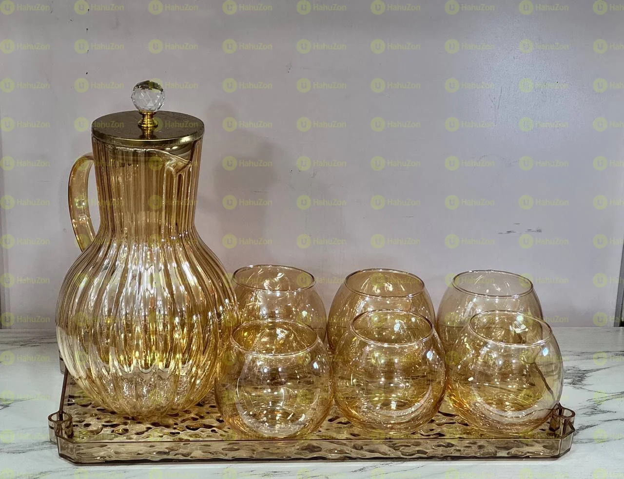 8 Pcs  Glassware Set