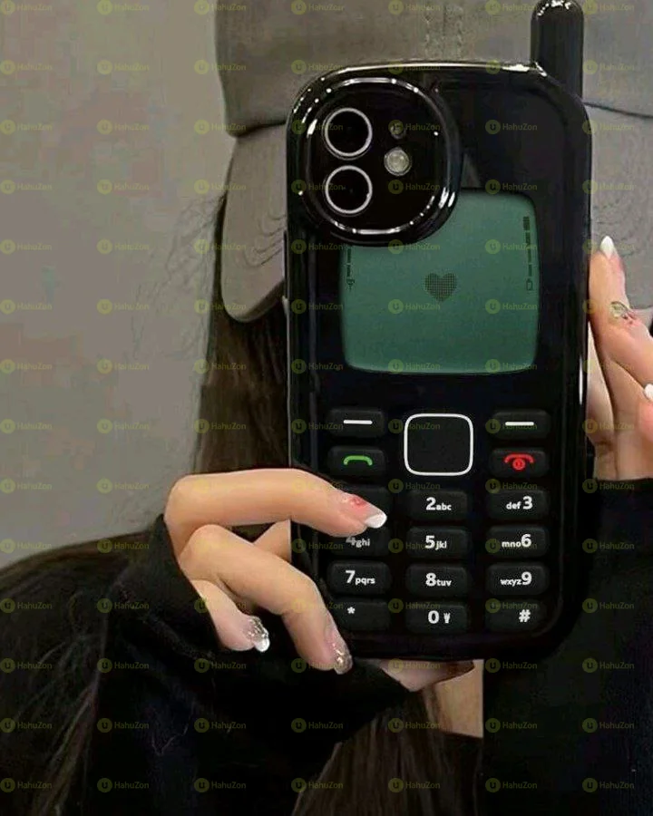 Cute Retro Keypad Phone Case